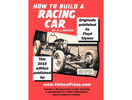 Livro How To Build A Racing Car De Floyd Clymer (inglês)