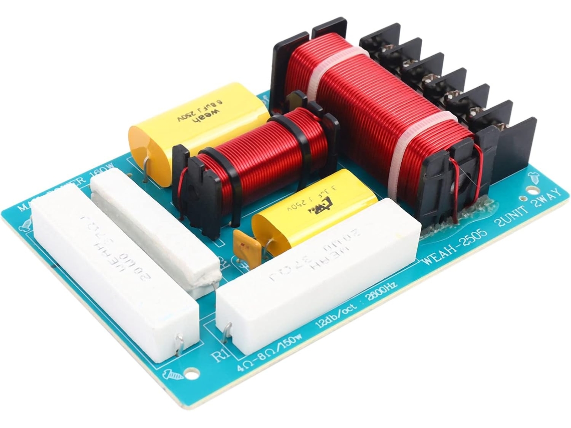 Divisor de Frequência Ou Conversor de Graves, 8 Ohms, 2 para Crossover, 200 W, Difusor de 10 Polegadas SFUSHOS