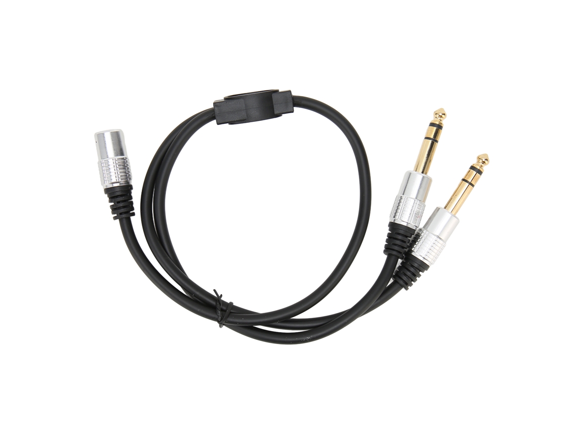 Cabo Mali Y divisor estéreo 3.5mm para 2x 6.35mm