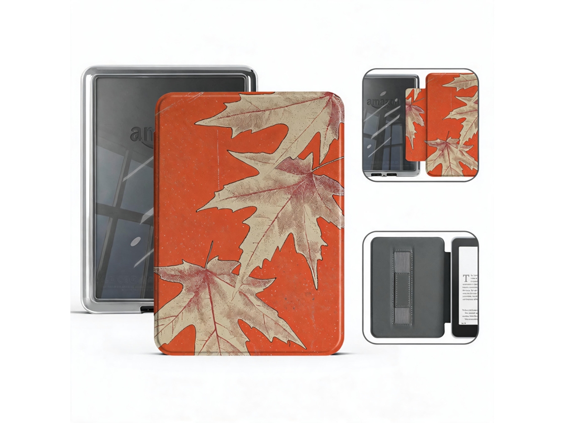 Capa Hibbent Protetora De E Reader Para Kobo Clara Colour N367/clara Bw N365/clara 2e N506 6 Polegadas (estilo Separável-yu590)