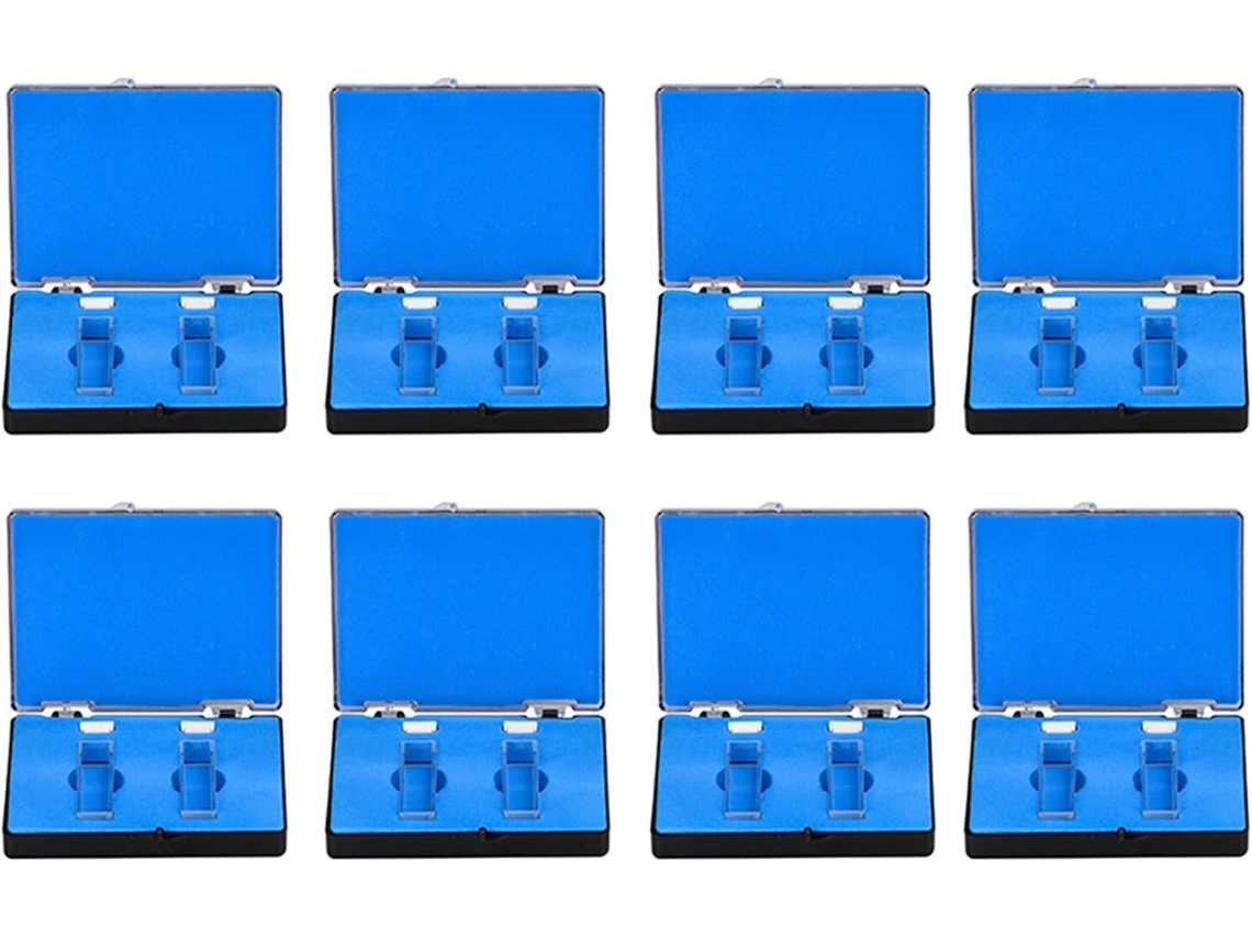 Conjunto De 16 Cubetas De Quartzo Para Espectrofotômetro