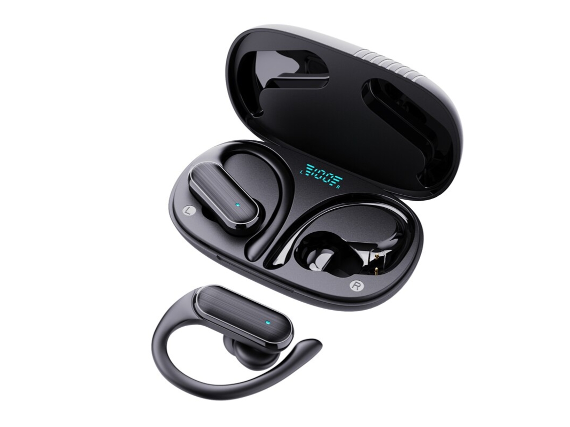 Mini Fones MDUG Bluetooth sem fio com controles de toque, luzes, som HD e resistência ao suor