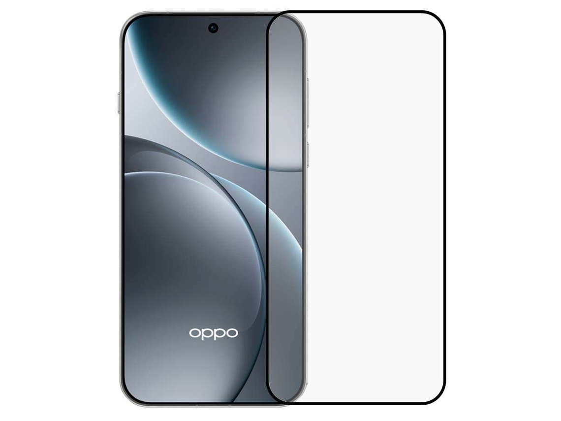 Película De Vidro Temperado Completa Preto Para Oppo Find X9