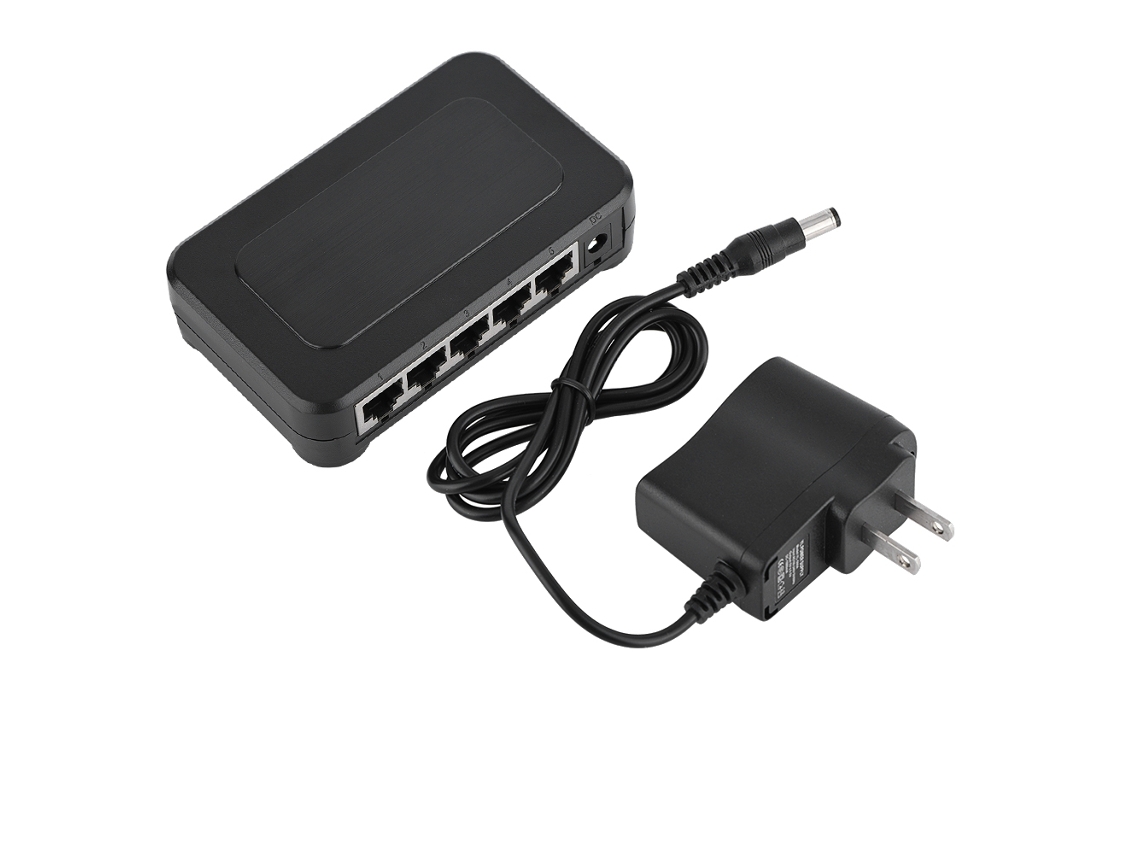 Switch LAXISCREED 5 Portas 100mbps Duplex Automático