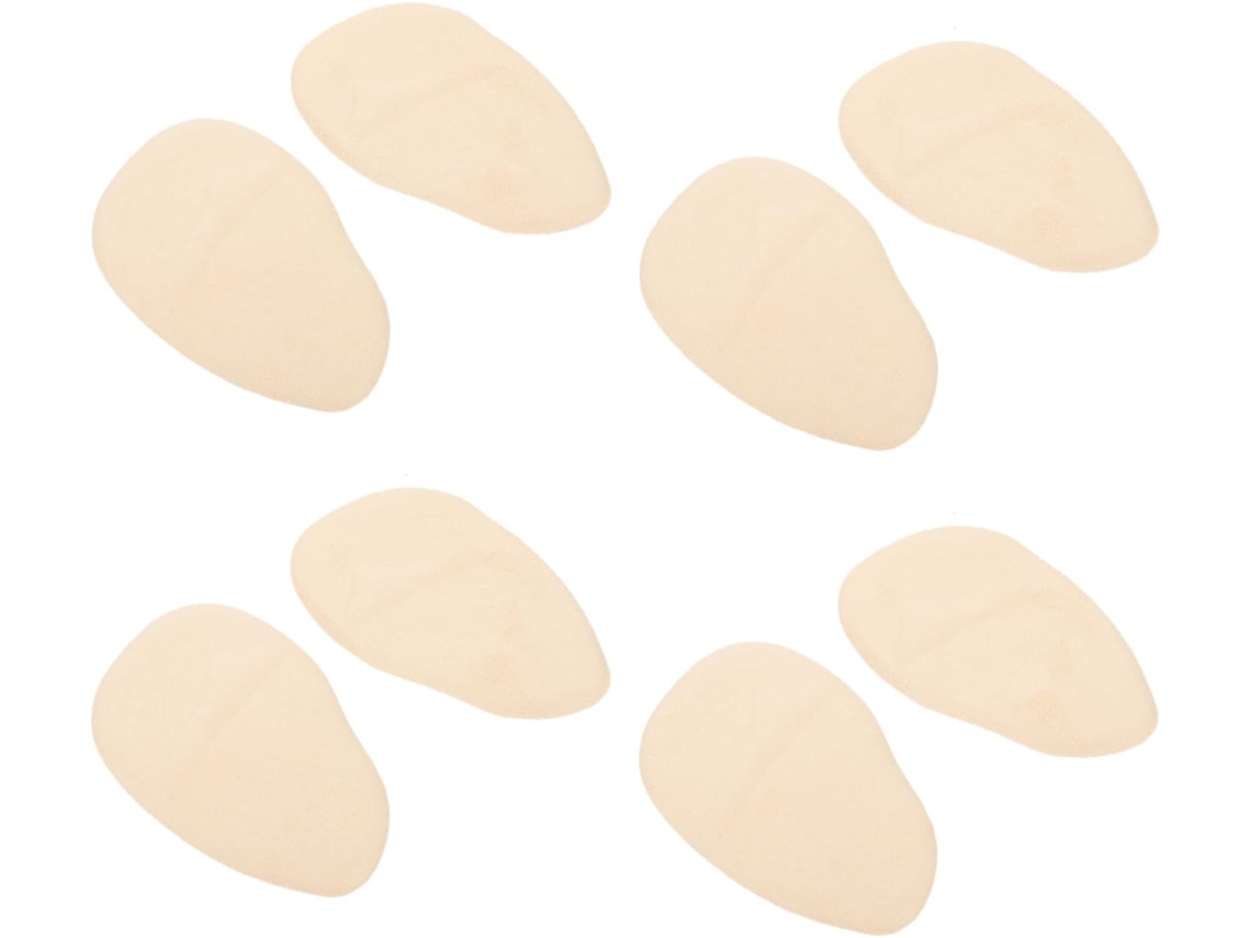 Callaron 4-pares De Palmilhas Silicone Confortáveis E Antiderrapantes Para A Parte Frontal Do Pé Sapatos Femininos