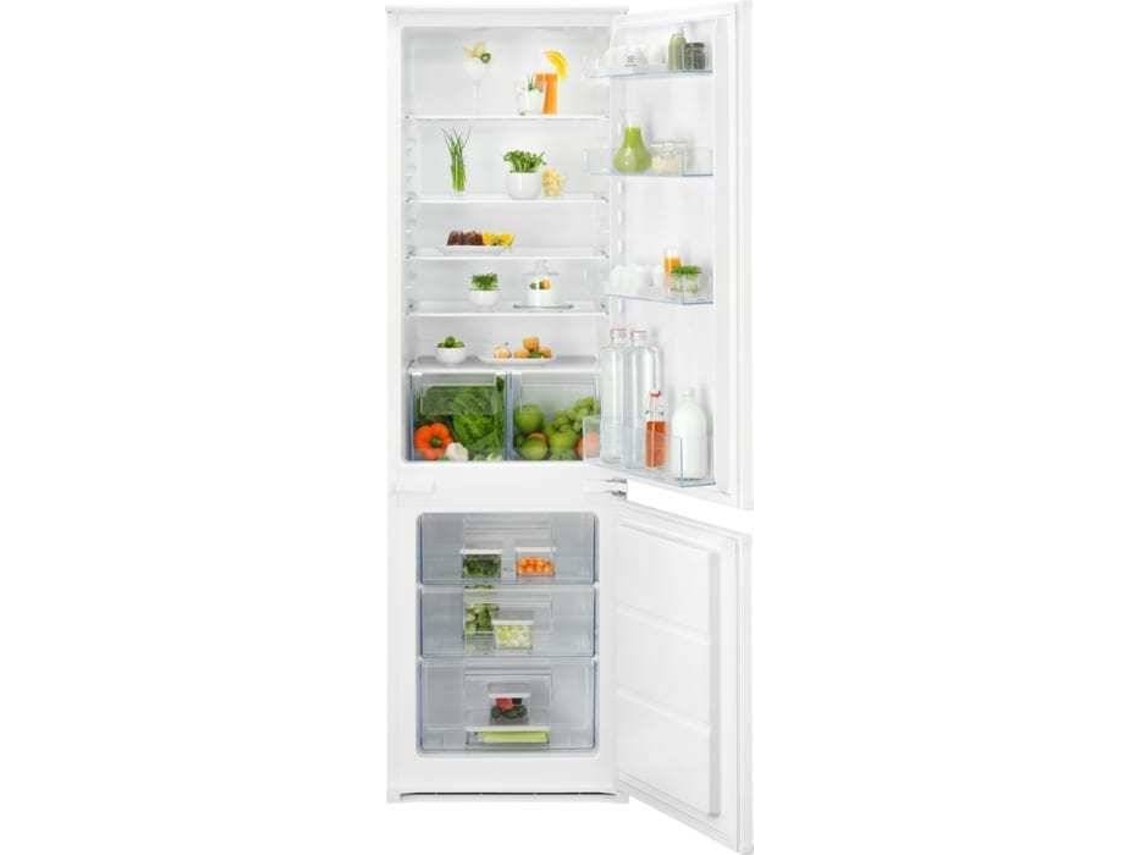 Frigorífico Combinado Encastre ELECTROLUX LNS5LE18S (Low Frost - 177.2 cm - 267 L - Branco)