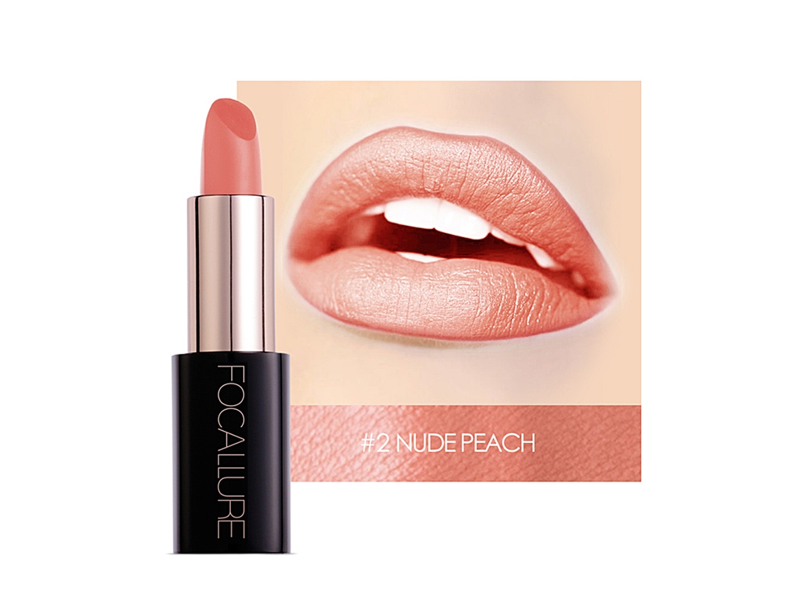 Labial Mate Con Brillo De Longa Duración No Pegajoso Impermeable Hidratante Gloss Maquiagem De Lábios 02