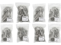 Conjunto De 800 Grampos Termocolantes Aço Inoxidável Para Reparos Em