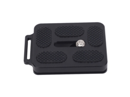 Quick Release Plate Aluminum Alloy 1/4 Inch Screw Hole Standard For Arca Mount Camera Extended Quick Release Plate Adapter With Lanyard Hole