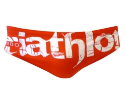 Slips para Homem TURBO Triathlon Basic Vermelho para Natação (L)