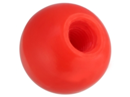 10pcs Alça Bola Plástica Giro Universal Para Máquina Ferramenta Lathe Tractor (vermelho Am5x16)