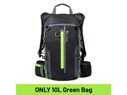 Lurelia Bolsa De Bicicleta Mochila De Bicicleta Respirável 10l, Impermeável, Ultraleve, Dobrável, Para Escalada, Viagem E Caminhada