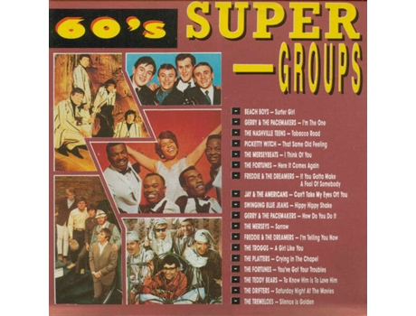 Cd 60s Super-groups Wisepack