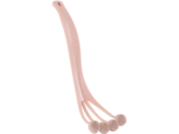 Escova De Banho E Corpo Ergonômica Ipetboom Em Plástico Rosa, Com Cabo Longo E Fácil De Segurar, Ideal Para Limpar As