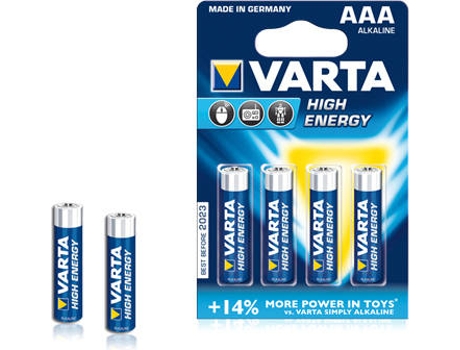 Pilhas VARTA High Energy AAA