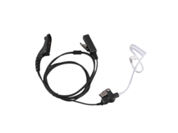Auriculares con micrófono PTT y tubo de aire para radios Motorola APX2000, APX7000 y XIR P8668