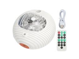 Projetor de Estrelas Ufo Luz Noturna Recarregável Rgb com Música Clássica para Crianças e Adultos | S/MARCA