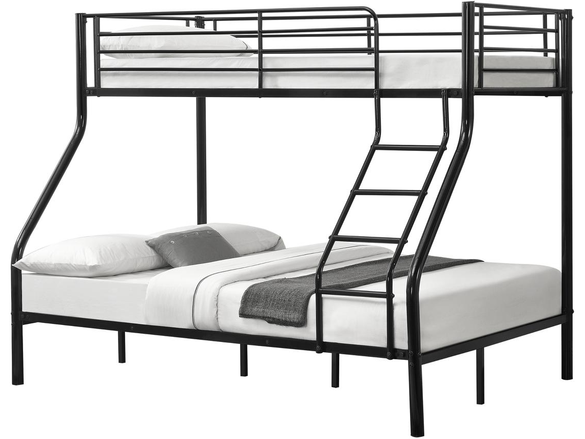 Beliche NEU.HAUS (Preto - Metal - 140x200 cm)