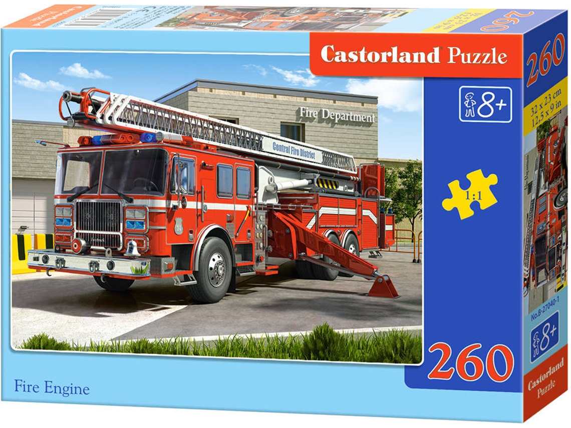 Puzzle CASTORLAND Fire Engine (260 Peças)