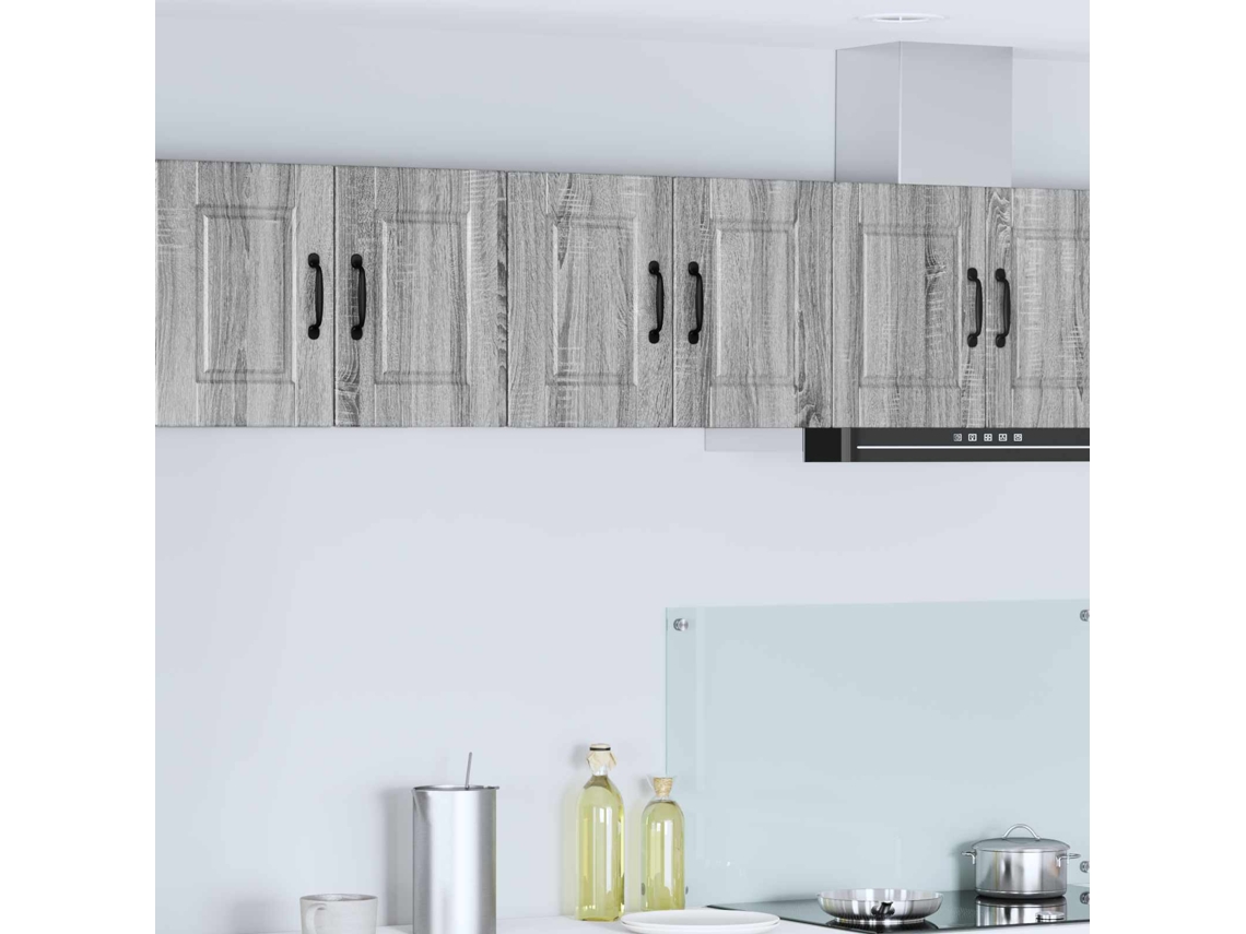 Vidaxl Armário De Parede Porto Cinza Sonoma 60 X 31 X 40 Cm