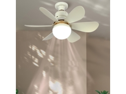 Vento de Teto com Luz e Controle Remoto Regulável