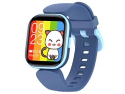 Relógio Para Crianças Com Ligação Ip68 À Prova De Água 5.0 E Bracelete Ajustável Azul*