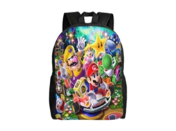 Mochila Mario F104 Para Escola E Trabalho, Leve E À Prova Dágua, Mochila Estilosa Para Estudantes E Adultos M104 Olysi Shop