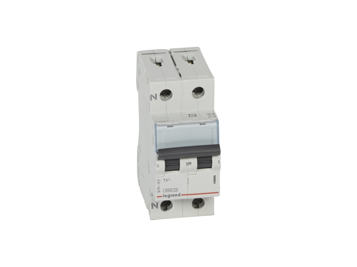 Interruptor Magnetotérmico Industrial 1Pn 6Ka 10-40 a Curva C Legrand Tx³ 403585 LEDKIA