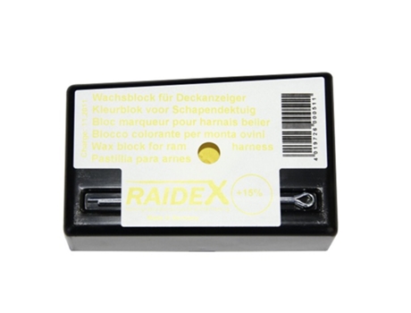 RAIDEX Pastilla para Arnés Marcador Amarillo