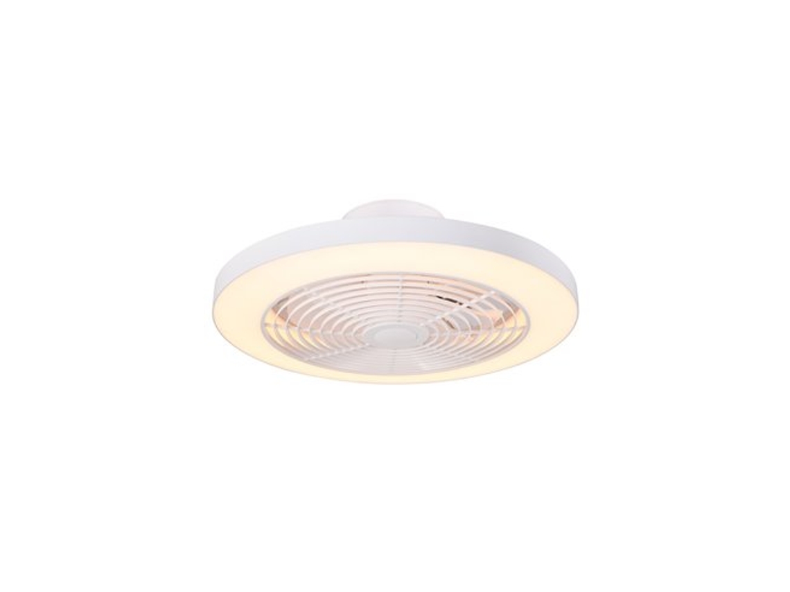 Ventilador De Teto Led Moli 35w 3000 Lm. Cctrgb Cristalrecord