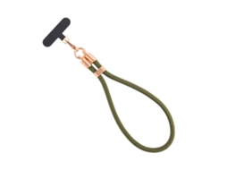 Qu-ladies Cordão Curto Para Celular, Capa Para Celular, Corrente Para Pendurar No Pulso, Poliéster