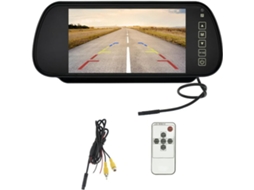 Monitor de Espelho Retrovisor Lcd de 7 Polegadas para Carro com Auxílio de Estacionamento SFUSHOS