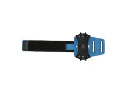 Aetheria braçadeira para Celular Giratória 360 Graus para Corrida com Camada de Armazenamento Vitality Blue Grande