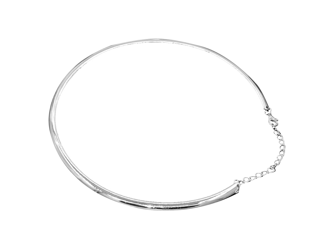 Colar Redondo Liga Feminino Estiloso Delicado