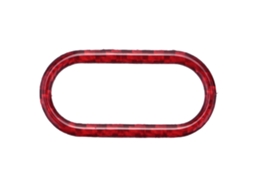 Capa em Fibra de Carbono Vermelha para a Luz de Aviso Interna para Mini Cooper F55, F56 e Countryman F60