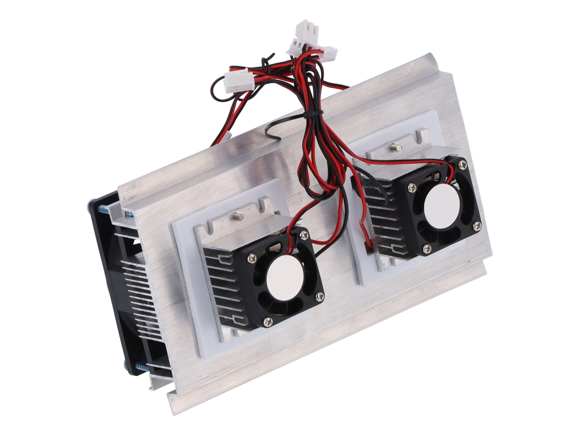 Laxiscreed Sistema De Ventilador De Radiador Duplo 120w 12v 10a Para Arrefecimento Eficiente