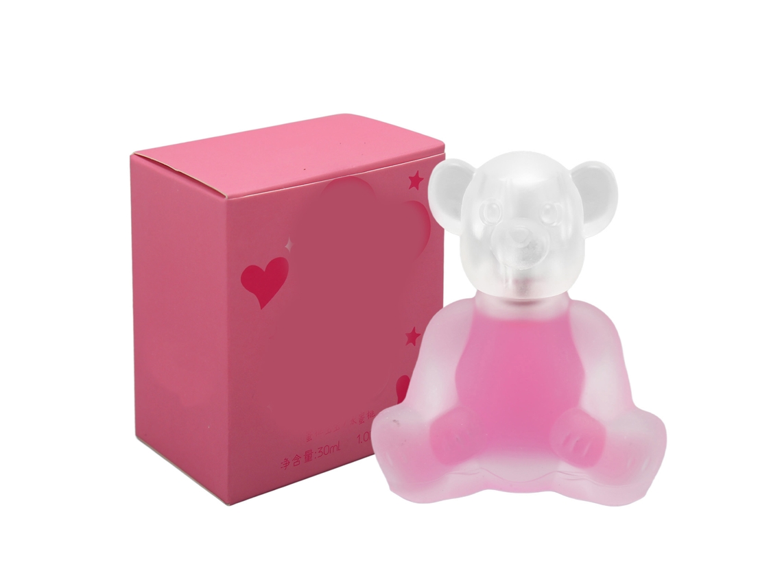 Bear Shape Perfume Portable Cute Cartoon Lasting Spray Pink For Students