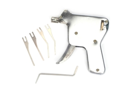 Kit De Ferramentas Para Reparo E Abertura De Fechaduras Fortes Com Pistola De Abertura