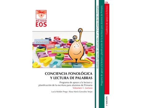 Livro Conciencia Fonológica Y Lectura De Palabras de Lucía Roldán Prego (Espanhol)