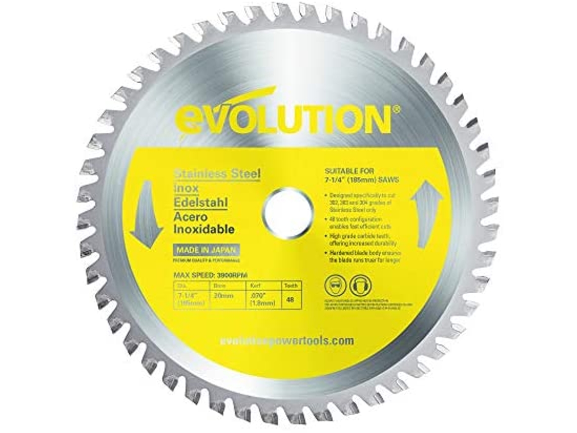 677187 Disco Acero Inoxidable S185tct 48cs 185mm 48t Evo