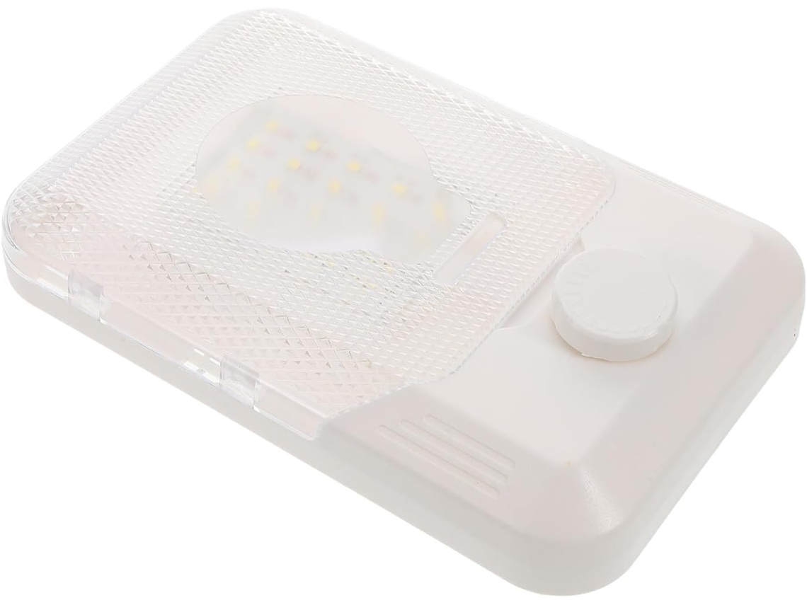 Luminária De Teto Led Para Autocaravana 12-24v Com Interruptor Dimmer