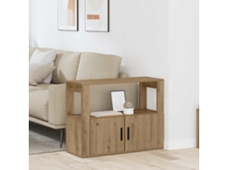 Vidaxl Buffet Carvalho Artisiano 80 X 30 X 60 Cm Derivados De Madeira
