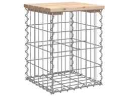 Garden Bench, Garden Benches Vidaxl Marrom Madeira De Pinho (33 X 31 X 42 Cm)