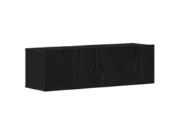 Conjunto 1 Gabinete Para Tv Vidaxl Preto Derivados De Madeira (100 X 30 X 30 Cm)