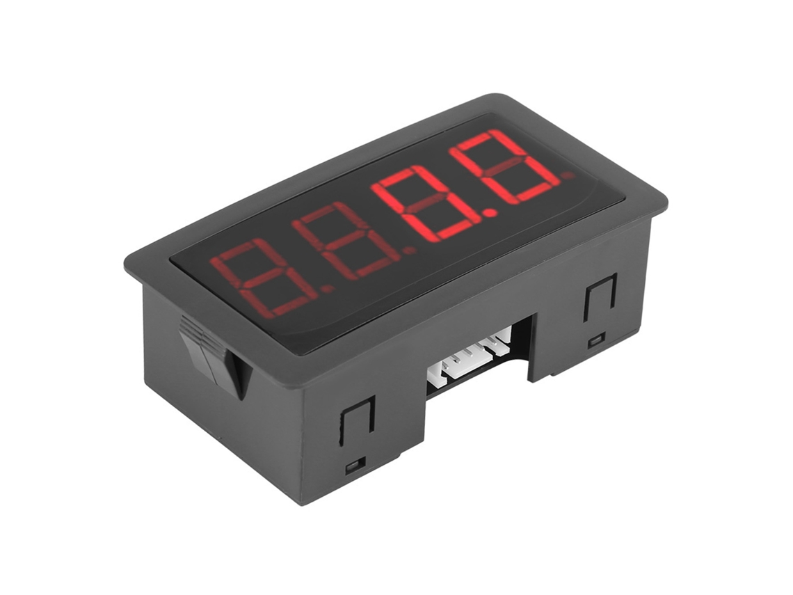 Tachômetro Digital Led De Rpm Com Sensor De Proximidade Hall Npn (vermelho)