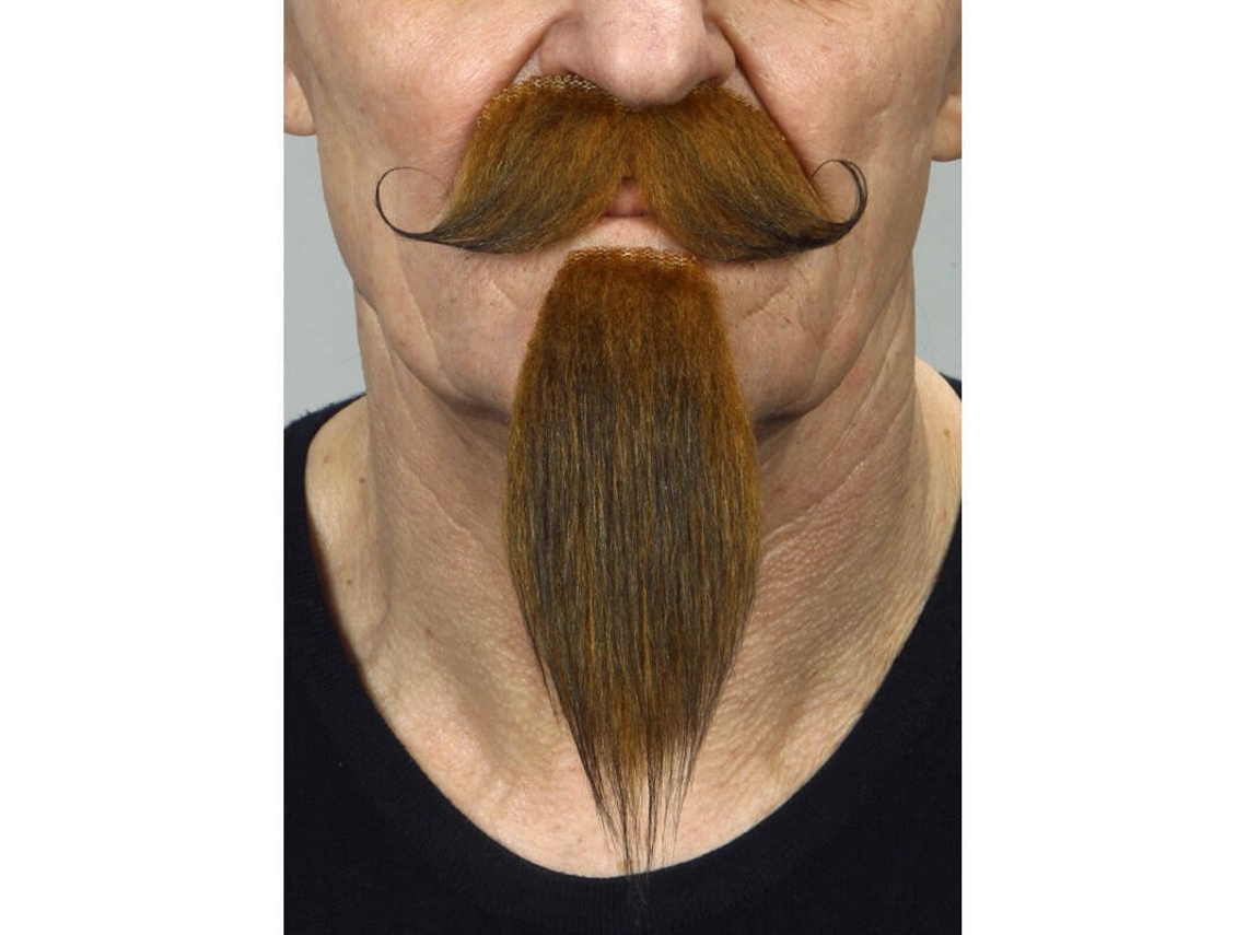 'moustache - Fantasias Viving - 202860 - Tamanho Único - Multicolorido - Plástico'