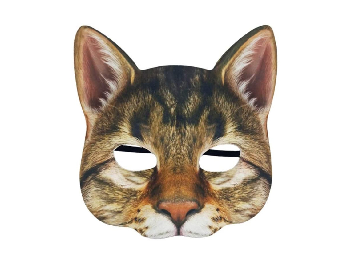 Máscara de Gato Halloween Carnaval LAXISCREED