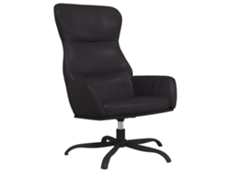 Relaxing Chair, Relaxing Chairs Vidaxl Preto Couro Artificial