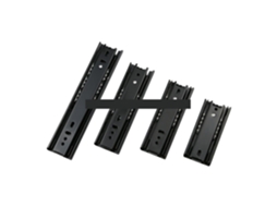2 Peças De Corrediças Gaveta Com Extensão Total 10cm