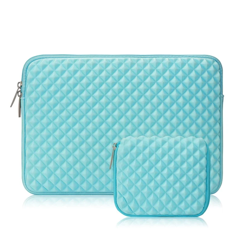 Mala Halinuia Para Portatil 15,6 Polegadas Padrao Geometrico Triangular Com Bolsa Exterior (protecao Integral, Interior Em Pelucia)